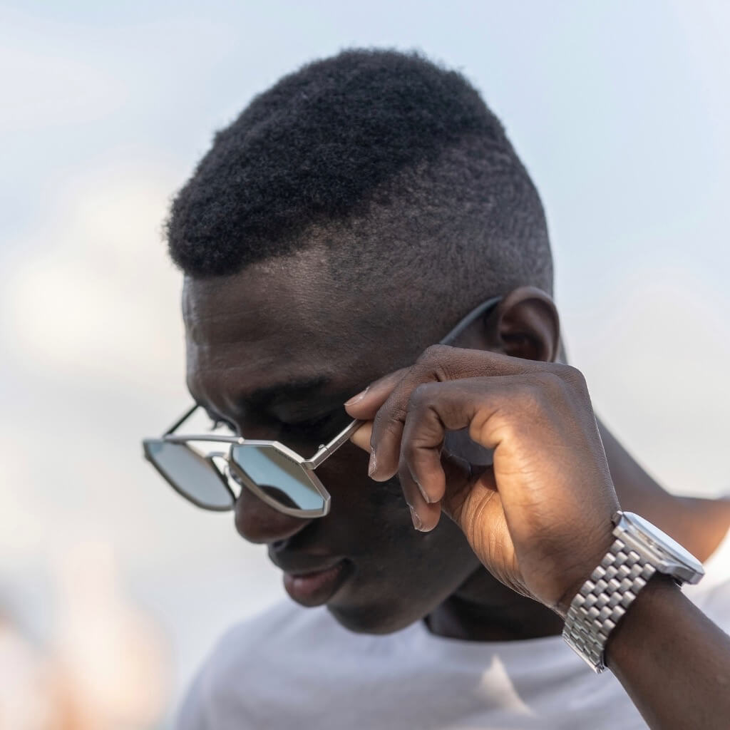 Tulum silver sunglasses