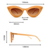 Angela black sunglasses
