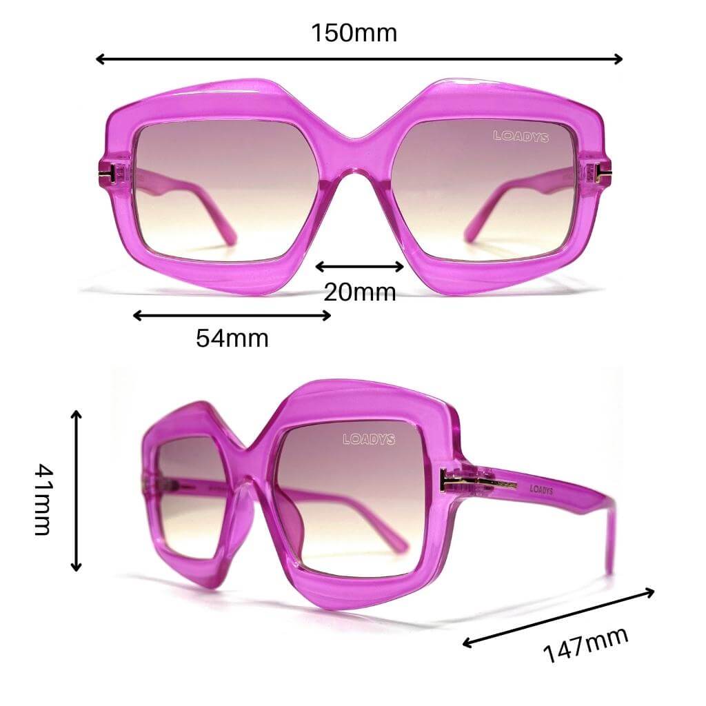 Angela black sunglasses