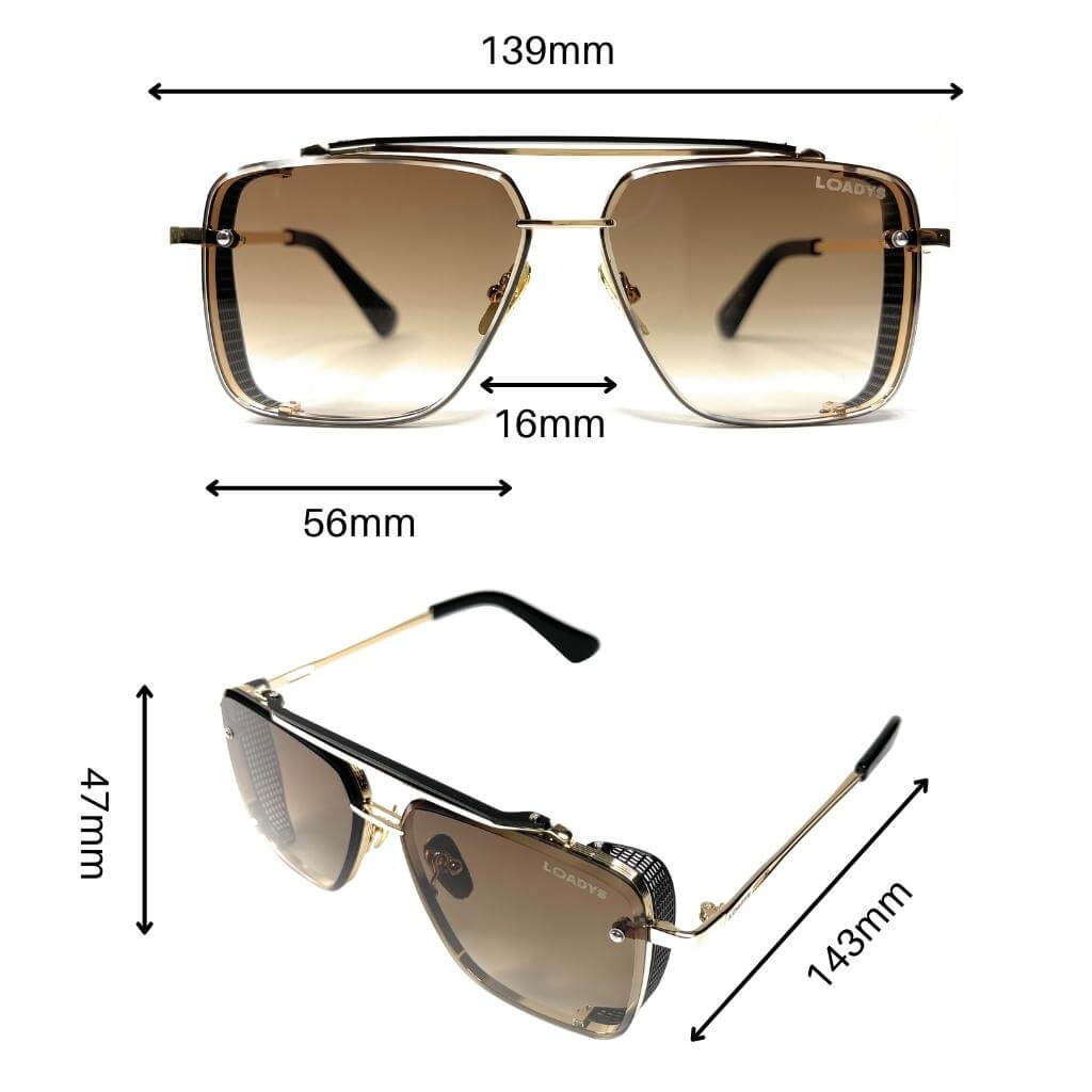 RNB brown sunglasses