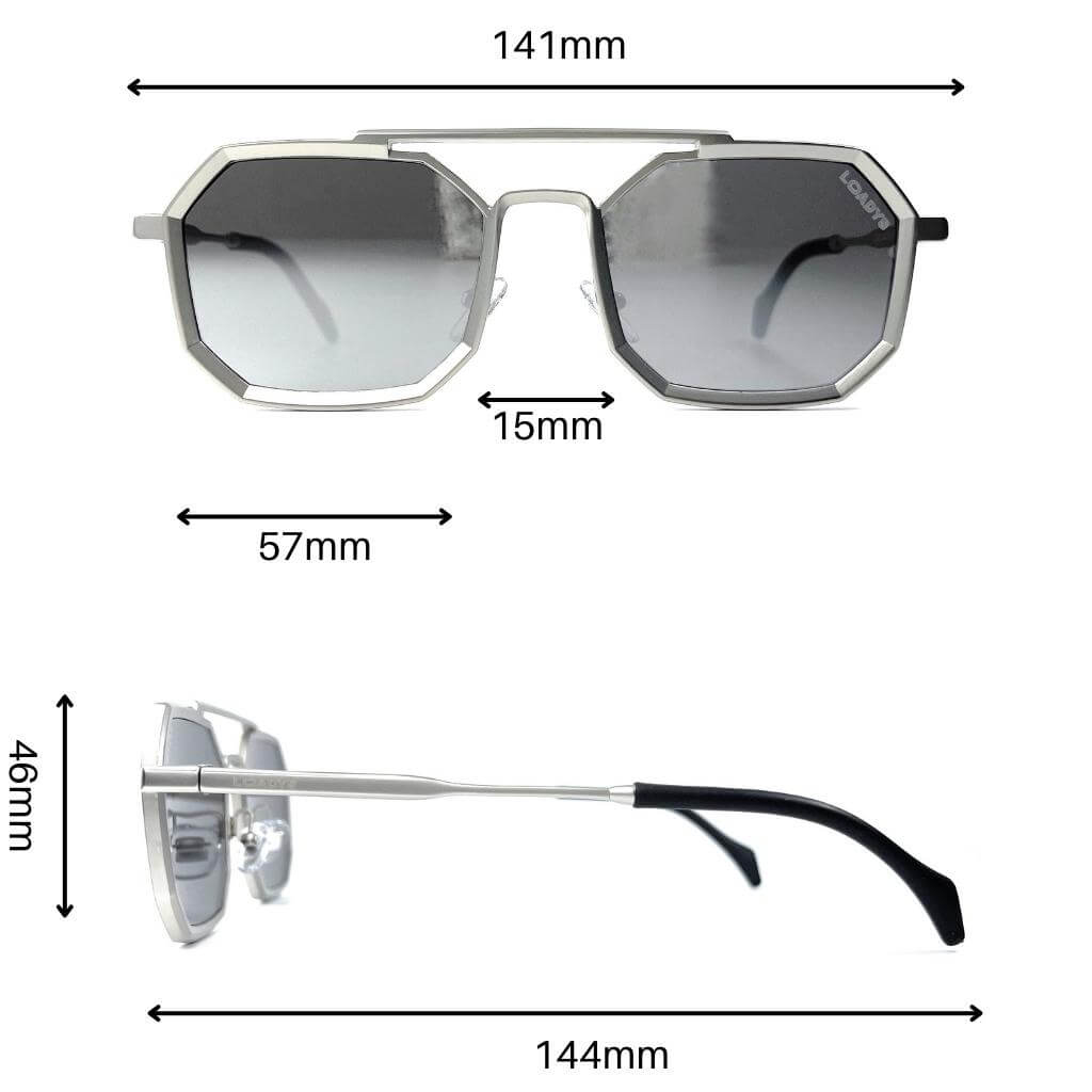 Tulum silver sunglasses
